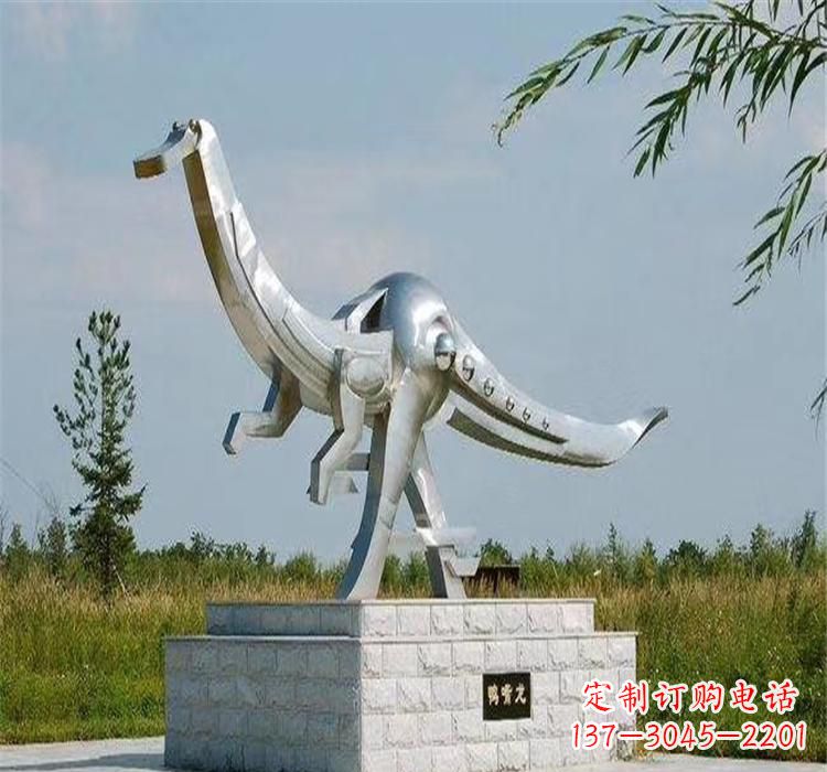 徐州不锈钢鸭嘴龙雕塑传承独特艺术魅力