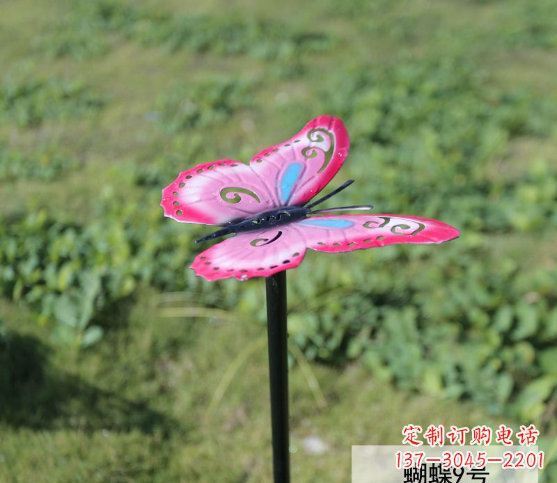 徐州不锈钢园林彩色蝴蝶插件