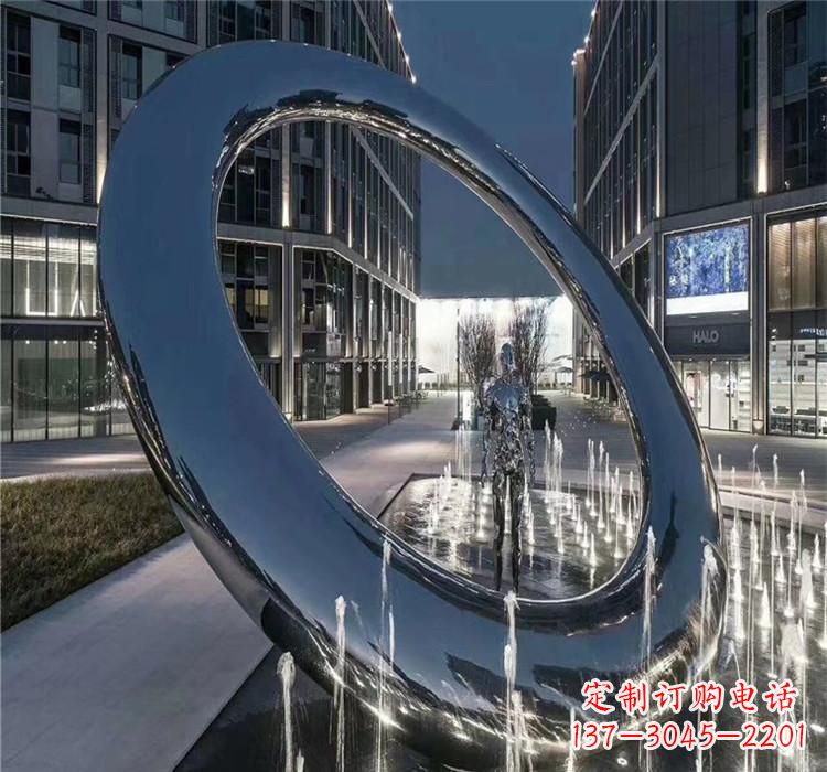 徐州圆环景观雕塑令人惊叹的视觉奇观