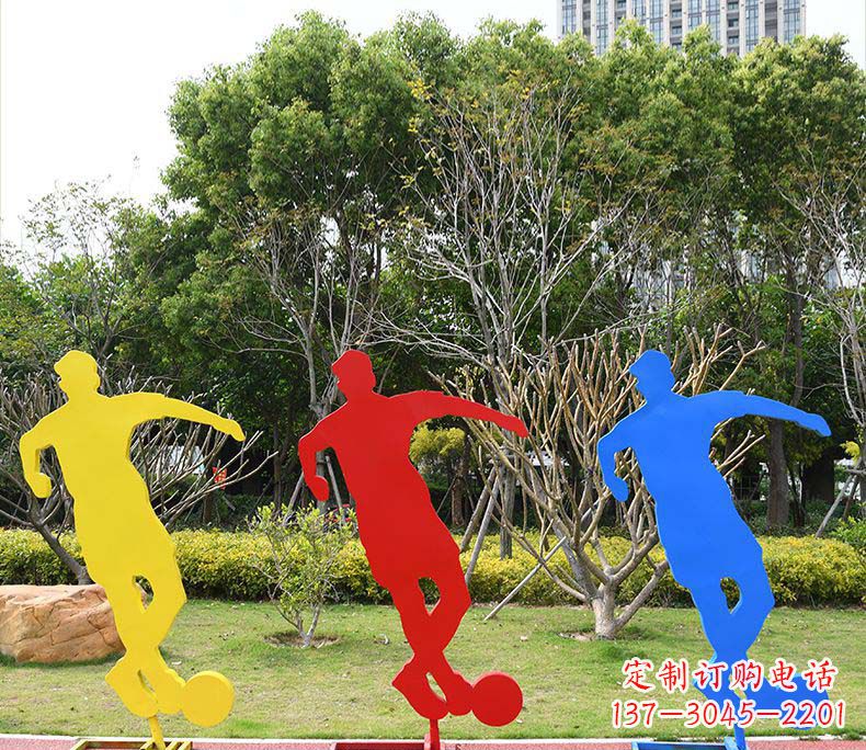 徐州不锈钢足球雕塑激发运动激情