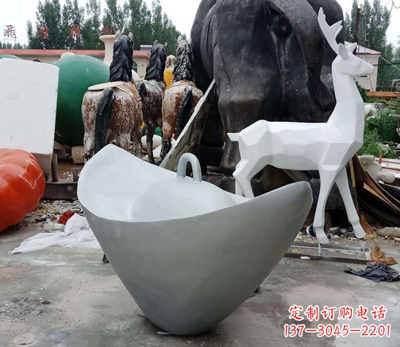 徐州金色福祉——元宝雕塑