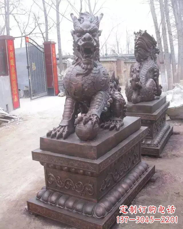 徐州麒麟雕塑古老而又神秘