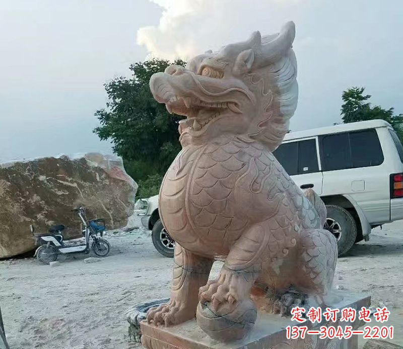 徐州麒麟雕塑象征传统文化的精灵