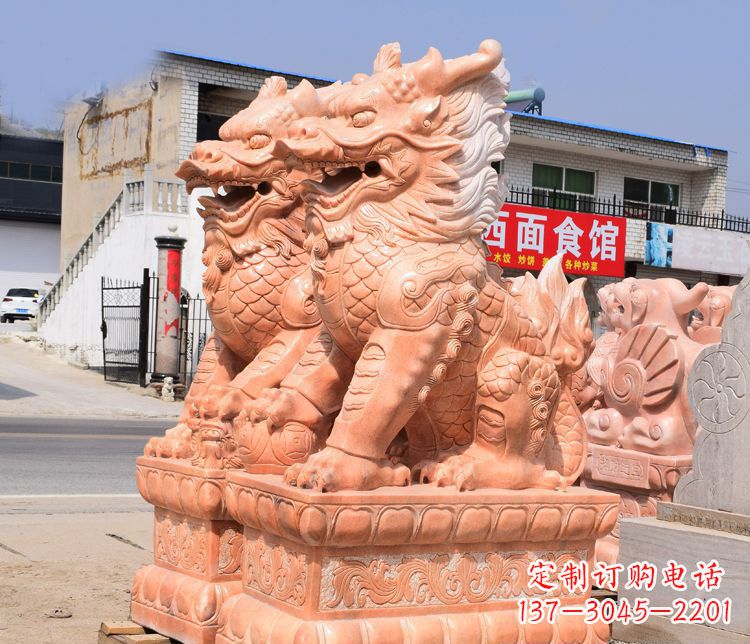 徐州传说中的麒麟雕塑