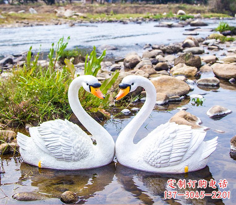 徐州“美丽的天鹅雕塑,点缀景观装饰”