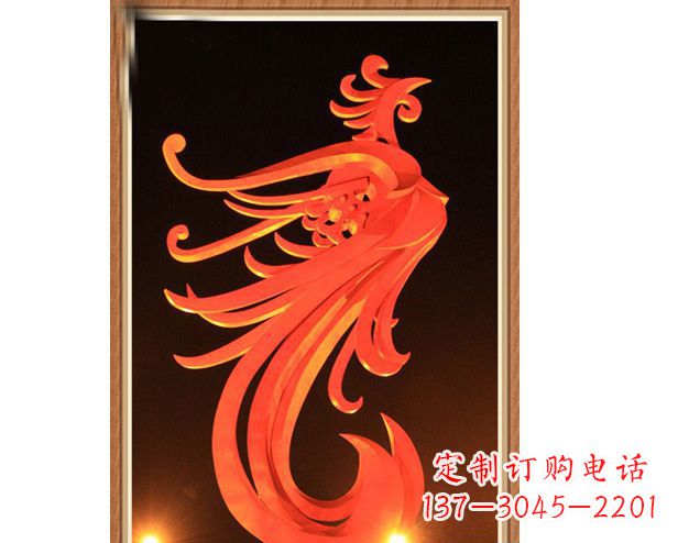 徐州不锈钢凤凰雕塑美丽与传统的完美结合