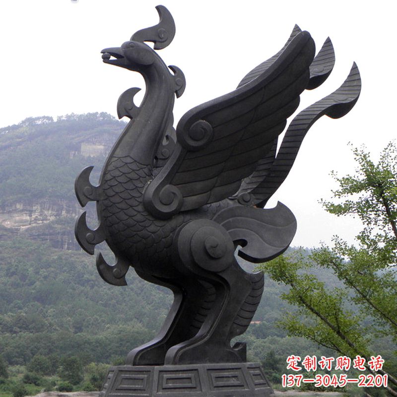 徐州凤凰铜雕传承古神兽之美