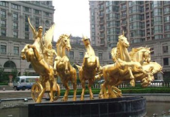 徐州阿波罗的象征——青铜雕塑