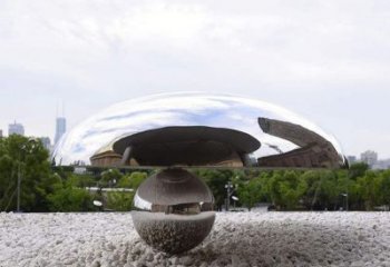 徐州蘑菇的梦想——不锈钢雕塑