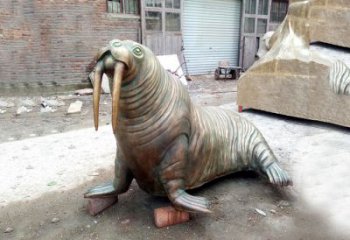 徐州纯铜海豹雕塑艺术的象征