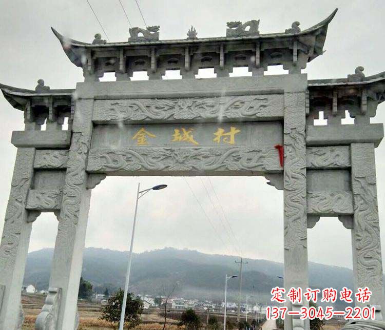 徐州该牌坊雕塑。