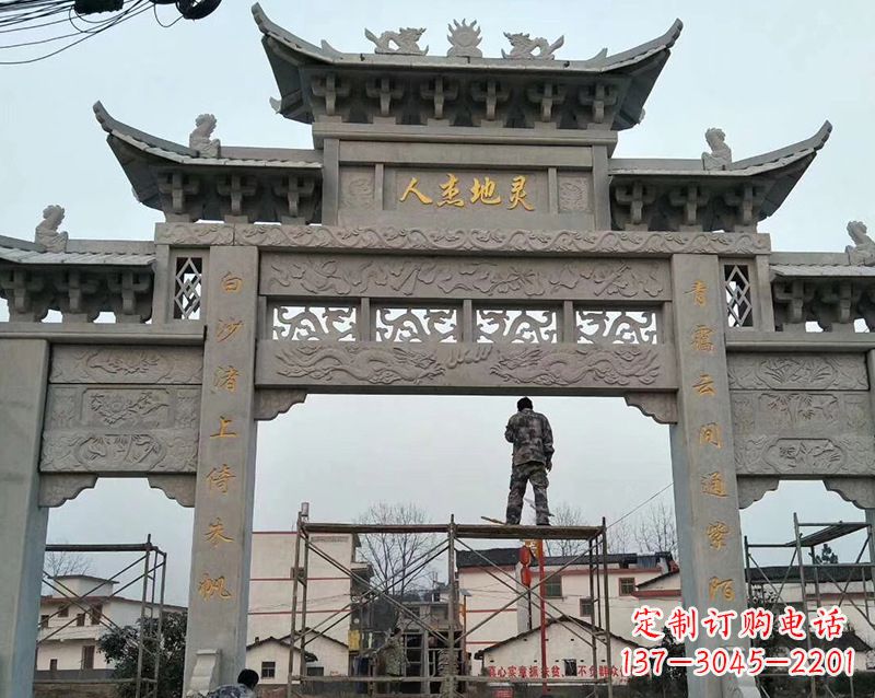 徐州牌坊雕塑