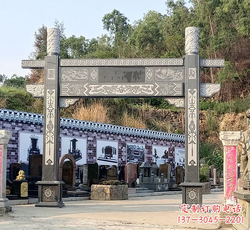 徐州村庄石雕牌坊