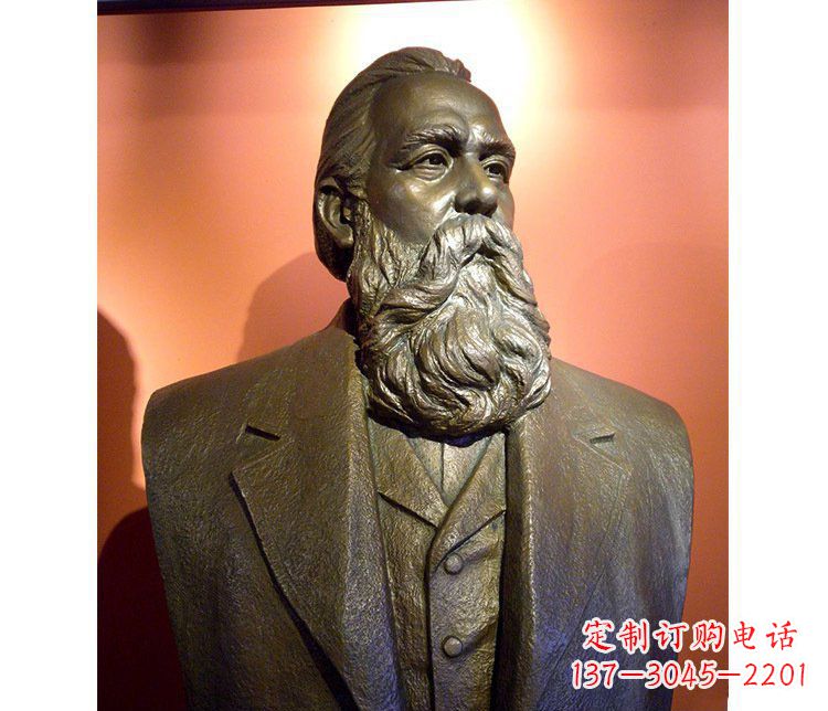 徐州达尔文校园人物铜雕塑