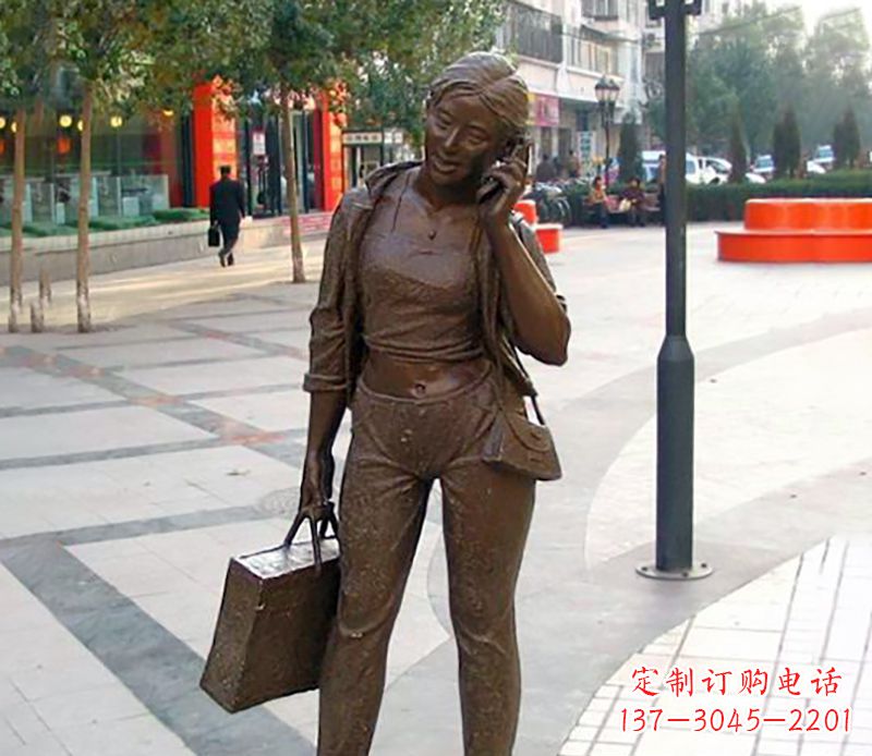 徐州通话女性雕塑