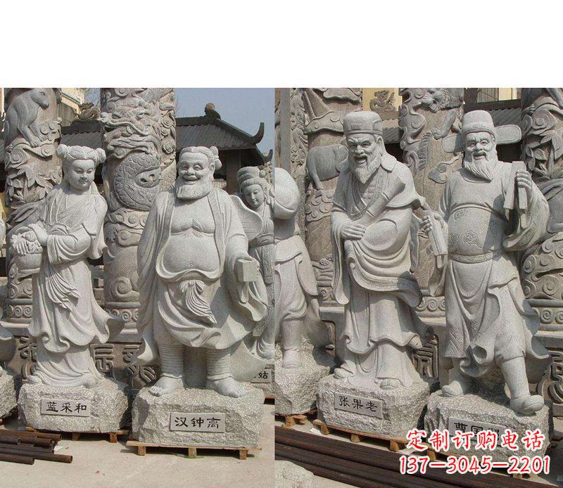 徐州大理石八仙雕塑神秘的艺术之美