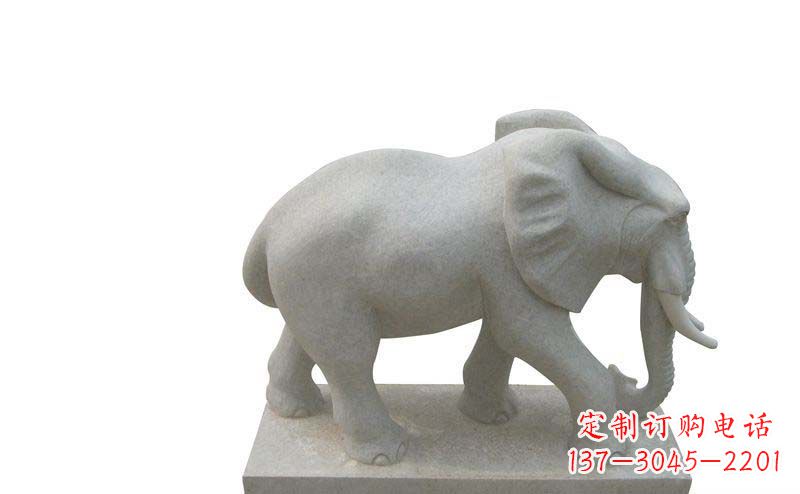 徐州大象雕塑大理石大象公园的精美艺术