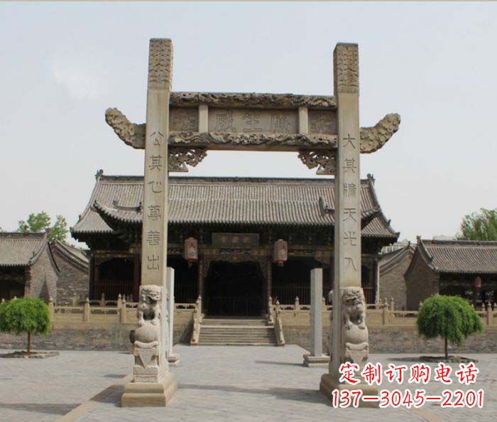 徐州大理石牌楼雕塑——艺术精粹