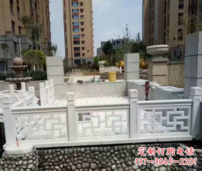 徐州精美大理石国旗台石雕雕塑