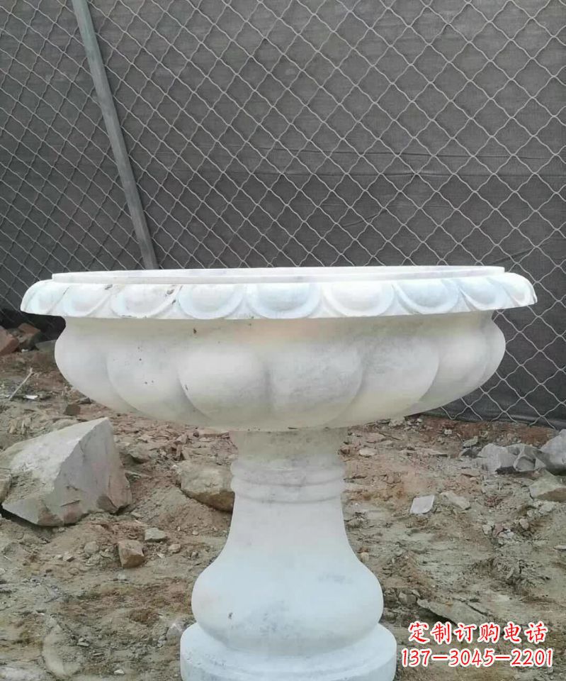 徐州大理石花盆雕塑 1