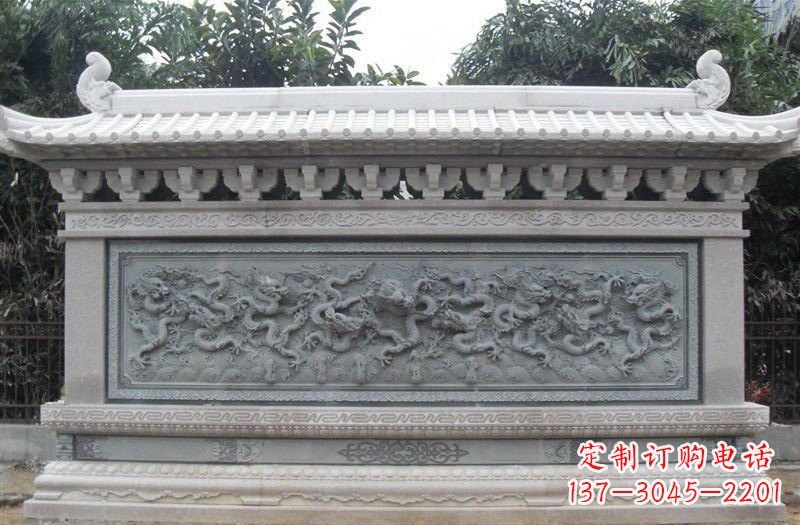 徐州大理石九龙壁雕塑