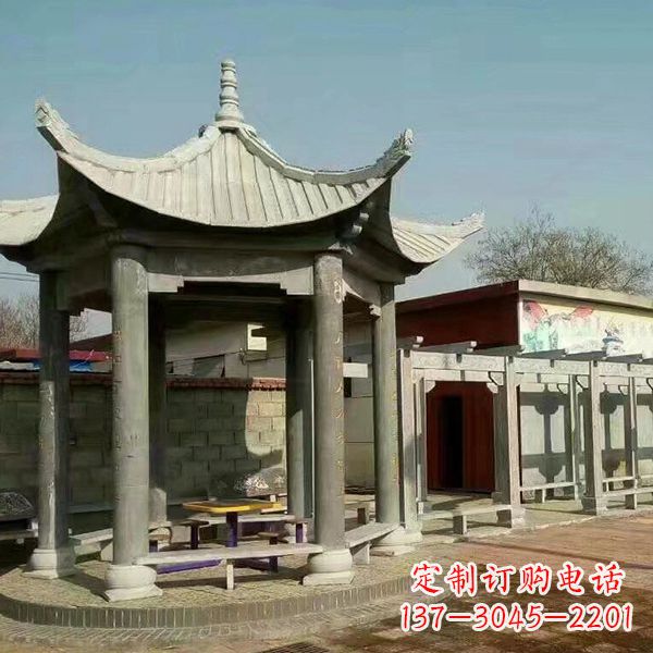 徐州大理石凉亭庭院亭子