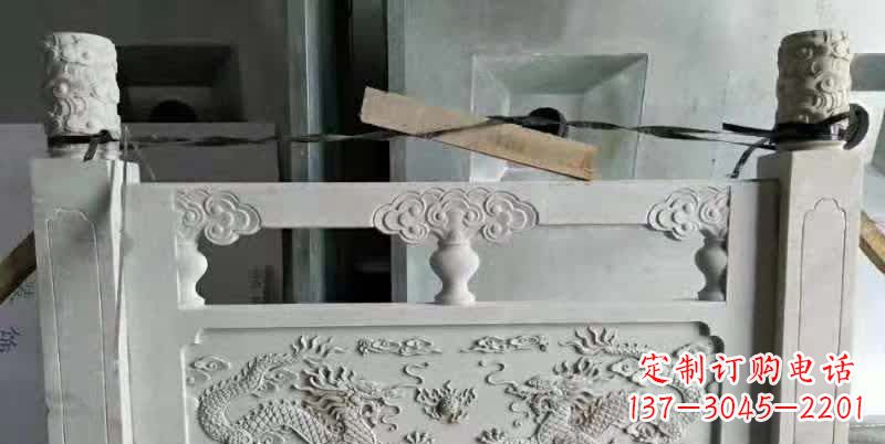 徐州大理石龙浮雕栏板雕塑