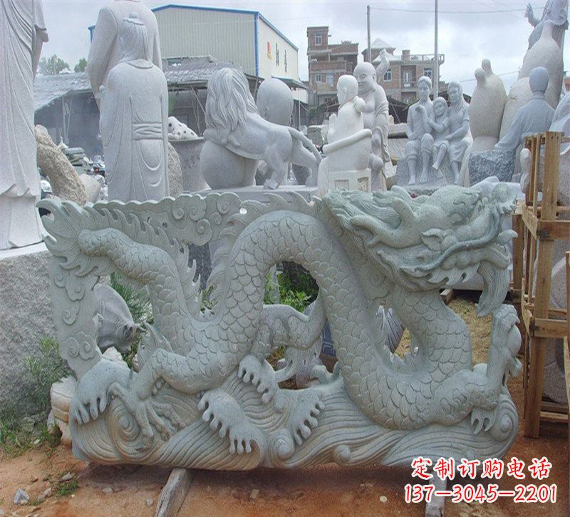 徐州大理石龙石雕传承古老文化,精雕细琢的艺术品