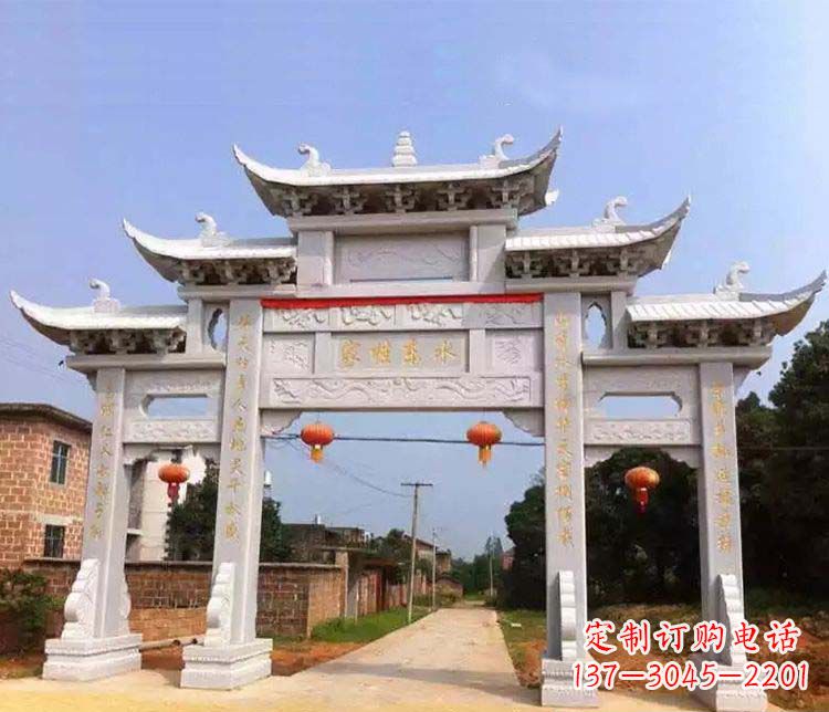 徐州大理石牌坊石雕