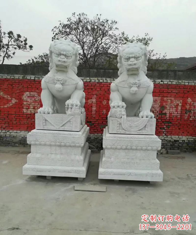徐州大理石狮子广场雕塑