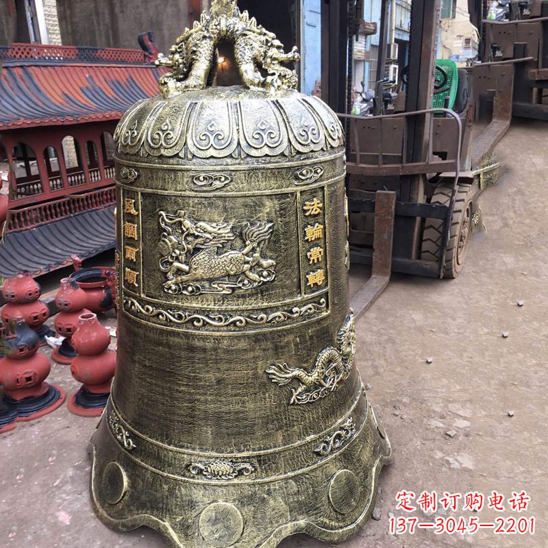 徐州华中领雕塑历久弥新的铜钟雕塑