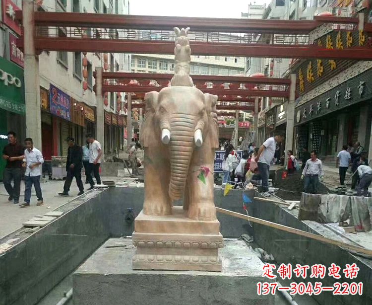 徐州大象石材雕塑