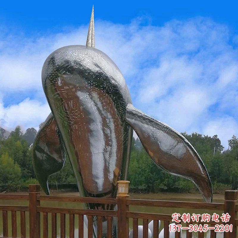 徐州大型不锈钢动物雕塑