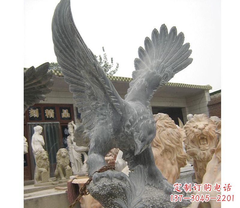 徐州大展宏图老鹰石雕