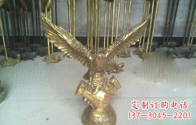 徐州大展宏图老鹰铜雕