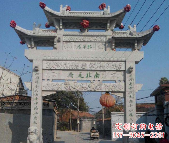 徐州优质大理石牌坊雕塑