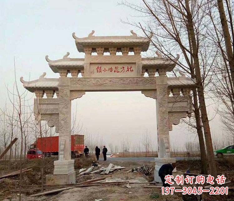 徐州大理石牌坊石雕