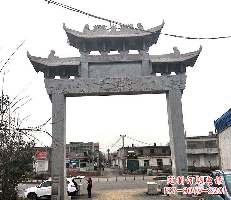 徐州精美大理石牌坊石雕
