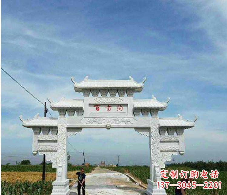 徐州西方风格石牌坊石雕