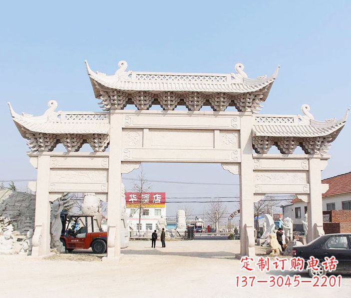 徐州精美牌坊雕塑