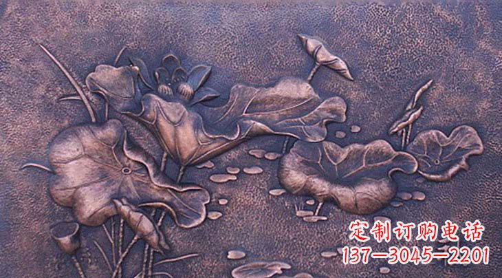 徐州锻铜荷花雕塑