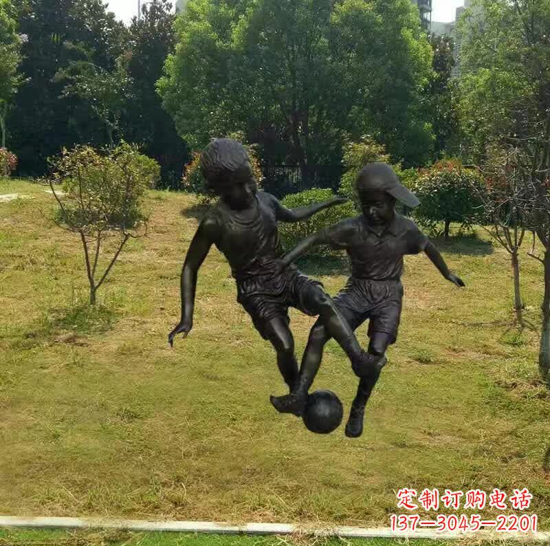 徐州中领雕塑出品,精致足球雕塑,带您重温童年欢乐