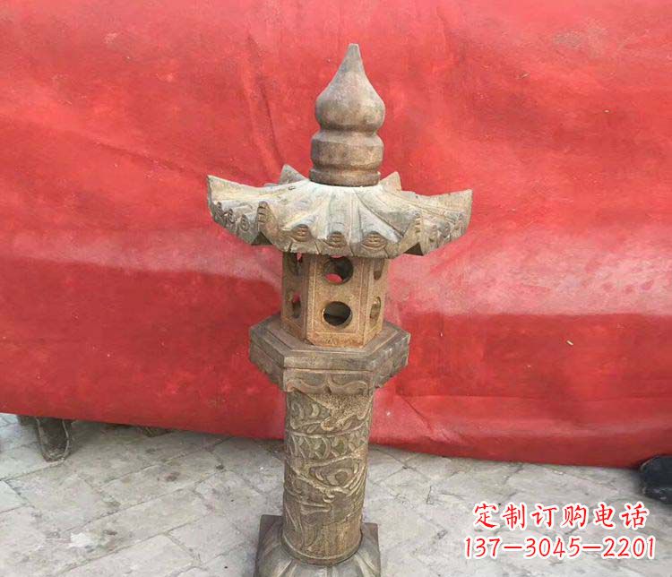 徐州传统风格石灯雕塑