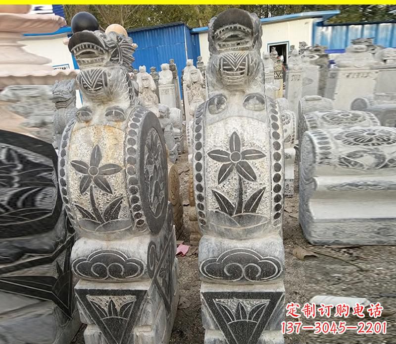 徐州仿古石门墩雕塑