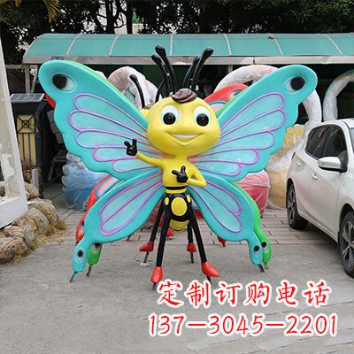 徐州仿真蝴蝶_特大号蓝色款260x60x210