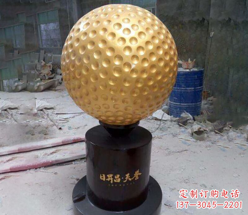 徐州高尔夫球铜雕