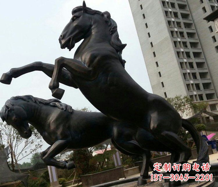 徐州高雅实木动物雕塑