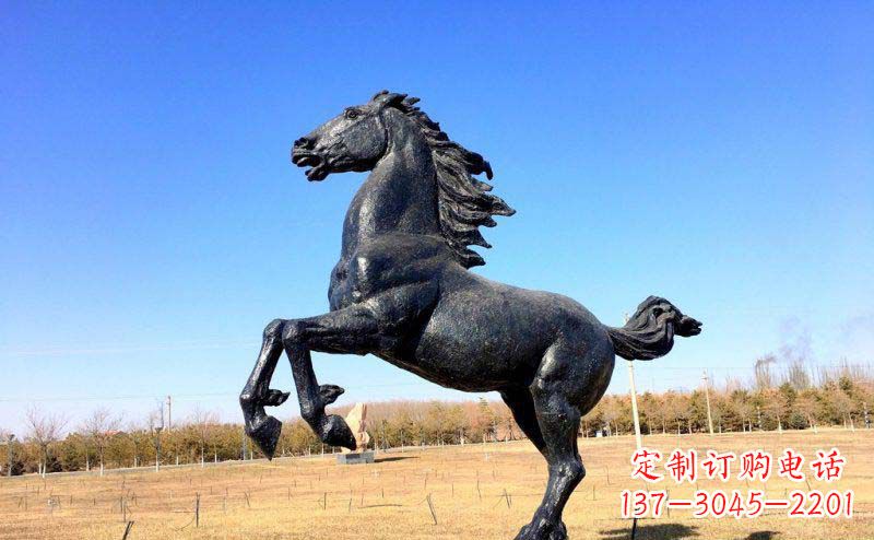 徐州精美铜雕奔马动物雕塑