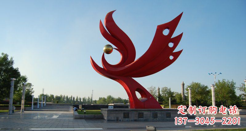 徐州凤凰雕塑——浓缩的美丽传统