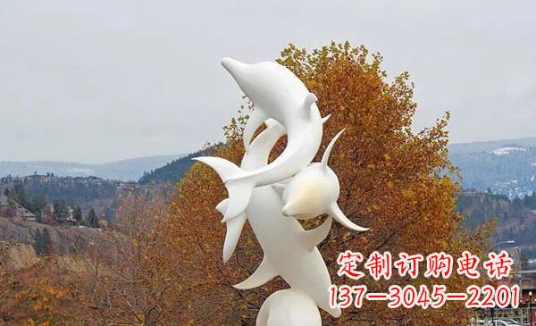 徐州山东中领雕塑海豚雕塑让自然之美悠然而生